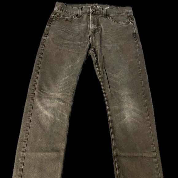 Falls Creek Black Slim Stretch Jeans 28x30 - Picture 1 of 3